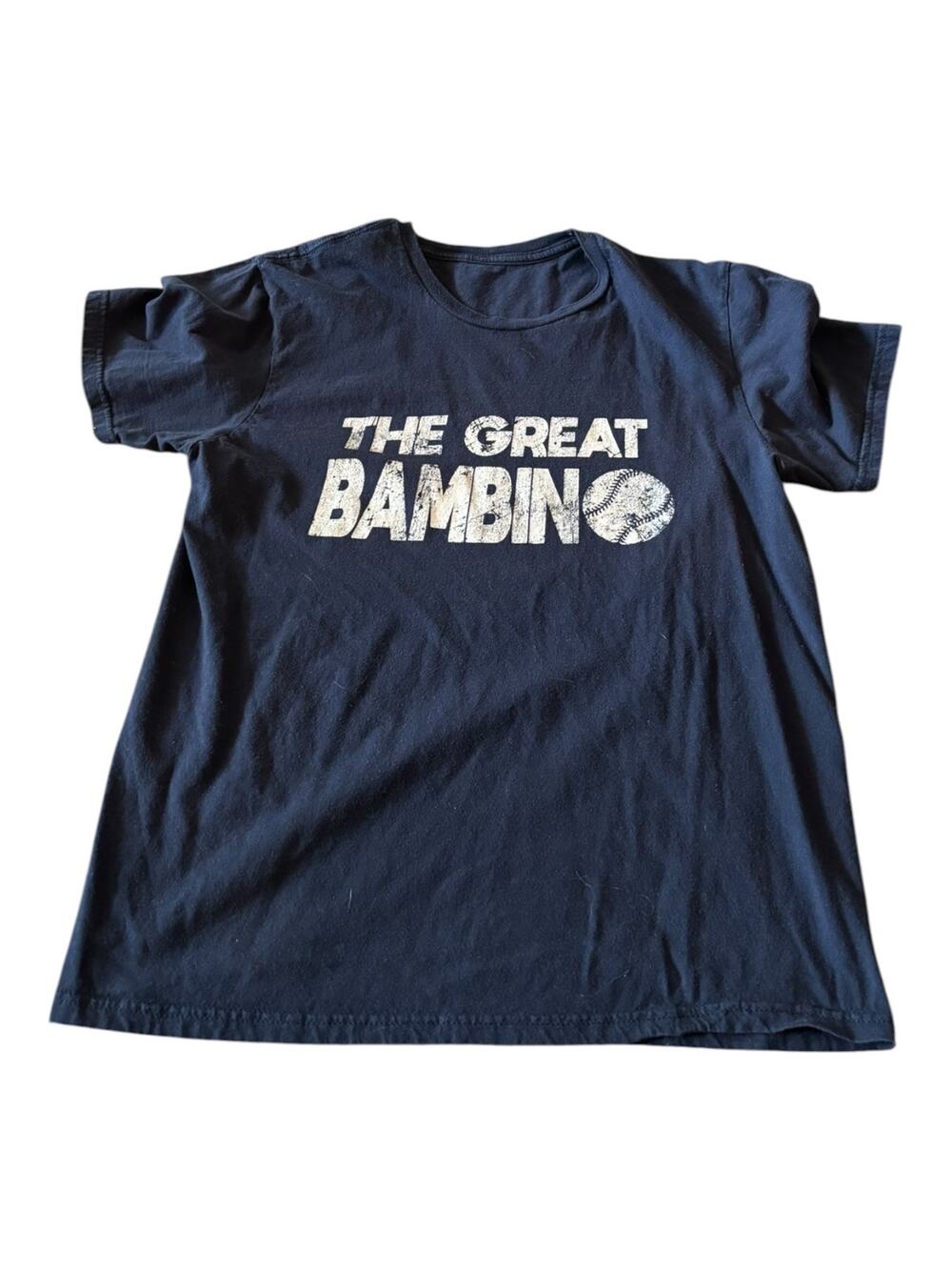 The Great Bambino Navy Blue Graphic T-Shirt Size Men's M